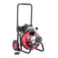 Drain Cleaner Machine 22m x 13mm Sewer Snake Auger Wheels