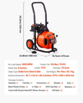 Drain Cleaner Machine 75FT 1/2