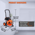 Drain Cleaning Machine 50ft 1/2