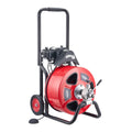 Drain Cleaner Machine 30m x 19mm Sewer Snake Auger Wheel