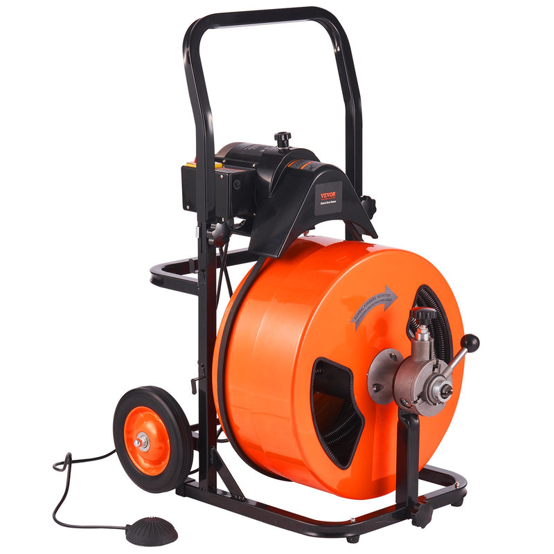 Drain Cleaner Machine 100FT 3/4