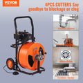 Drain Cleaner Machine 100FT 3/4