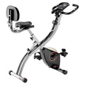 Folding Exercise Bike Magnetic Resistance Indoor Cycling Home Gym