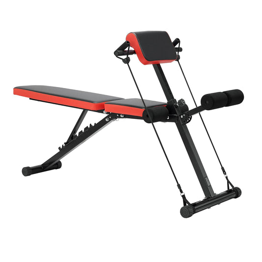 Weight Bench Roman Chair Hyperextension 770lbs Adjustable Foldable