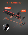 Weight Bench Roman Chair Hyperextension 770lbs Adjustable Foldable