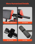 Weight Bench Roman Chair Hyperextension 770lbs Adjustable Foldable
