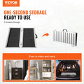Portable Wheelchair Ramp 2FT Aluminum Folding Non-Slip Handicap