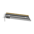 Portable Wheelchair Ramp 2FT Aluminum Folding Non-Slip Handicap