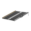 Portable Wheelchair Ramp 2FT Aluminum Folding Non-Slip Handicap