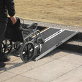 Portable Wheelchair Ramp 183cm 363kg Aluminium Folding Non-Slip