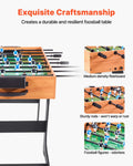 Folding Foosball Table 106cm Standard Size Soccer Game Set