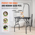 VEVOR Pet Grooming Table Arm Clamp 808x460mm Foldable Stand Small Medium Dogs