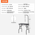 VEVOR Pet Grooming Table Arm Clamp 808x460mm Foldable Stand Small Medium Dogs