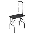 VEVOR Pet Grooming Table Arm Clamp 808x460mm Foldable Stand Small Medium Dogs