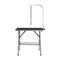 Pet Grooming Table Arm with Clamp, 915 x 610mm Dog Grooming Station, Foldable Pets Grooming Stand for Medium and Small Dogs, Free No Sit Haunch Holder with Grooming Loop, Bearing 149.7kg
