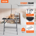 Pet Grooming Table Arm Clamp 915x610mm Foldable Stand Dogs
