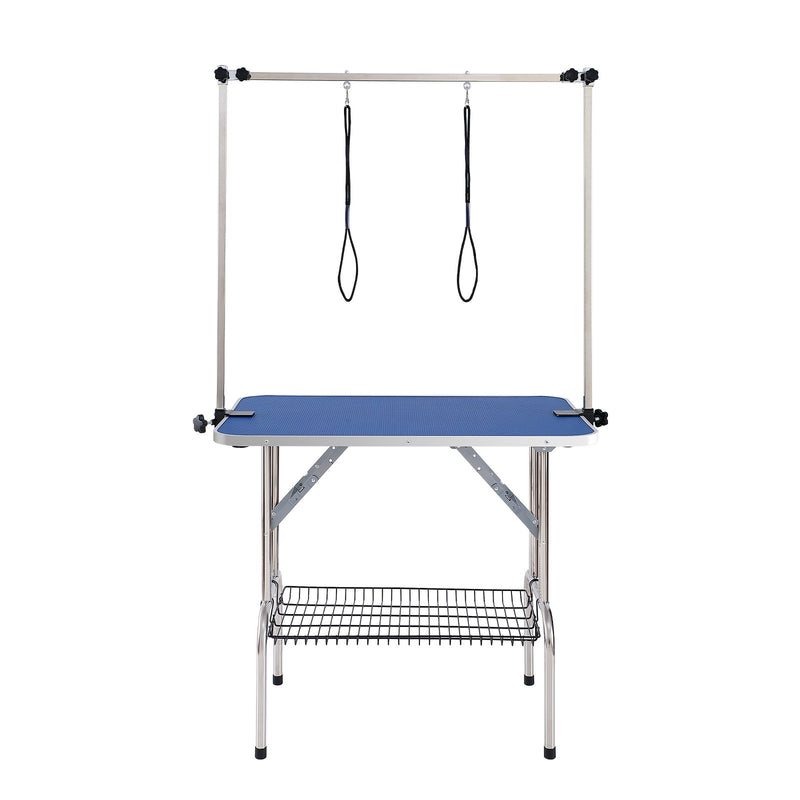VEVOR Pet Grooming Table 915x610mm Foldable 150kg Small Medium Dogs