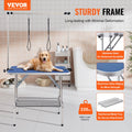 VEVOR Pet Grooming Table 915x610mm Foldable 150kg Small Medium Dogs