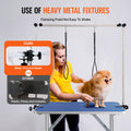 VEVOR Pet Grooming Table 915x610mm Foldable 150kg Small Medium Dogs