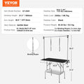 Pet Grooming Table 117cm Foldable Dog Stand Two Arms Clamp