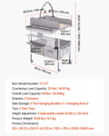 Artiss Baby Changing Table Foldable Portable with Drawers Grey
