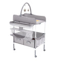 Artiss Baby Changing Table Foldable Portable with Drawers Grey