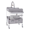Artiss Baby Changing Table Foldable Portable with Drawers Grey