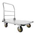 Platform Truck 900kg Capacity Heavy Duty Steel Flatbed Cart Swivel Wheels
