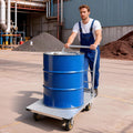 Platform Truck 900kg Capacity Heavy Duty Steel Flatbed Cart Swivel Wheels