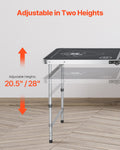 Beer Pong Table 2.4m Folding Tailgate Party Drinking Game Handle
