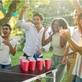 Beer Pong Table 2.4m Folding Tailgate Party Drinking Game Handle