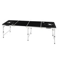 Beer Pong Table 2.4m Folding Tailgate Party Drinking Game Handle
