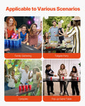 Beer Pong Table 2.4m Folding Tailgate Party Drinking Game Handle