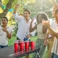 Beer Pong Table 2.4m Folding Tailgate Party Drinking Game Handle