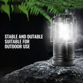 LED Camping Lantern Collapsible Battery Powered Set of 4