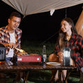 LED Camping Lantern Collapsible Battery Powered Set of 4