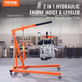 Hydraulic Engine Hoist 2000KG Cherry Picker Crane Foldable Auto