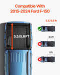 Tri-Fold Tonneau Cover Ford F-150 2015-2024 1661mm LED Light