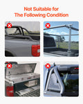 Tri-Fold Tonneau Cover Ford F-150 2015-2024 1661mm LED Light