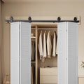 Bi-Fold Barn Door Hardware Track Kit 64