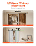 Bi-Fold Barn Door Hardware Kit 52
