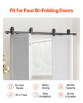 Bi-Fold Barn Door Hardware Kit 76