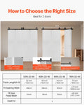 Bi-Fold Barn Door Hardware Kit 76