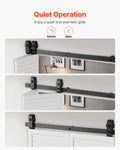 Bi-Fold Barn Door Hardware Track Kit 40