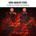 Folding Campfire Grill Portable Steel Outdoor BBQ Camping Fire Pit