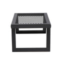 Folding Campfire Grill Portable Steel Outdoor BBQ Camping Fire Pit