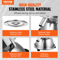 Automatic Electric Vibrating Sieve 45W Stainless Steel Sifter Shaker