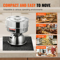 Automatic Electric Vibrating Sieve 45W Stainless Steel Sifter Shaker