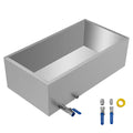 Maple Syrup Evaporator Pan 76x41cm Stainless Steel Boiling Valve