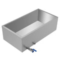 Maple Syrup Evaporator Pan 76x41cm Stainless Steel Boiling Valve